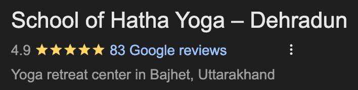 Google Review Stars